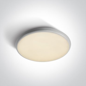 ONE Light LED Slim Plafo Range - buiten plafondverlichting - Ø 35 x 4 cm - 25W LED incl. - IP54 - wit - instelbare lichtkleur