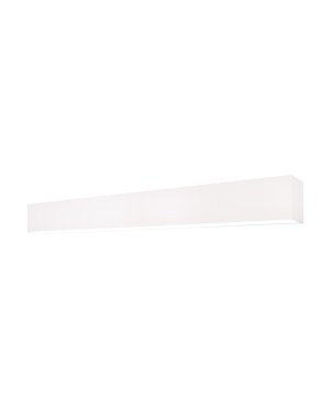 Lichtkoning Linear - plafondverlichting - 57 x 6,5 x 5 cm - 18W LED incl. - wit - witte lichtkleur