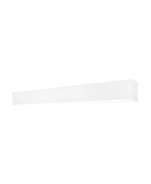 Lichtkoning Linear - plafondverlichting - 57 x 6,5 x 5 cm - 18W LED incl. - wit - warm witte lichtkleur