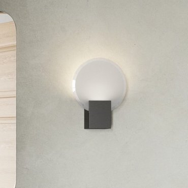 Nordlux Hester - wandverlichting - 20 x 9,25 x 25,5 cm - 3 stappen Moodmaker functie - 9,5W LED incl. - IP44 - zwart