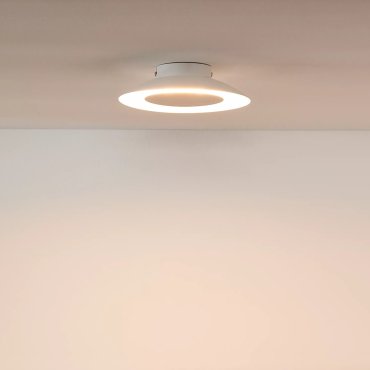 Lucide Foskal - plafondverlichting - Ø 21,5 x 5,2cm - 6W LED incl. - wit