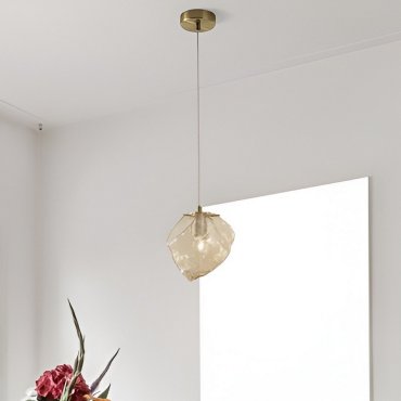 Nova Luce Odell - hanglamp - Ø18 x 120 cm - goud