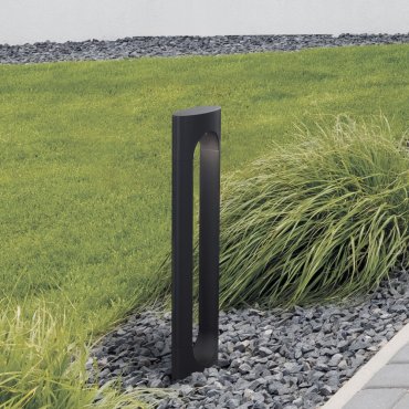 Nova Luce Portal - tuinpaal - 17,8 x 65 x 6,9 cm - 14W LED incl. - IP54 - donker antraciet