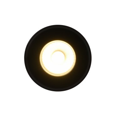 Nordlux Rosalee - inbouwspot - Ø 86 mm, inbouwmaat Ø 68 mm - 7W LED incl. - dim to warm - IP65 - zwart