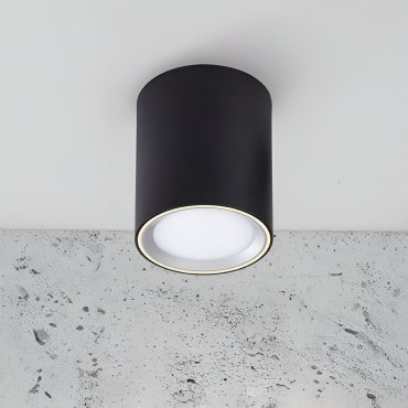 Nordlux Landon 14 - opbouwspot - 12,5 x 14 cm - 3 stappen Moodmaker functie - IP44 - 6,5W LED incl. - zwart