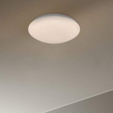 Nordlux Montone - plafondverlichting - Ø 30 x 9,5 cm - 10W LED incl. - IP44 - wit