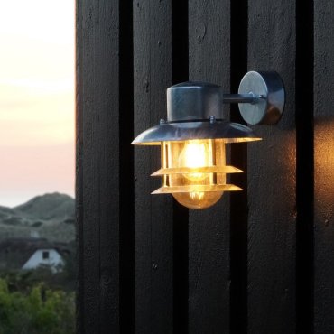 Nordlux Blokhus - buiten wandverlichting - 22 x 25 x 23 cm - IP54 - gegalvaniseerd staal