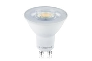Integral LED-spot - Ø 5 x 5,4 cm - GU10 - 4,7W niet dimbaar - 2700K - wit