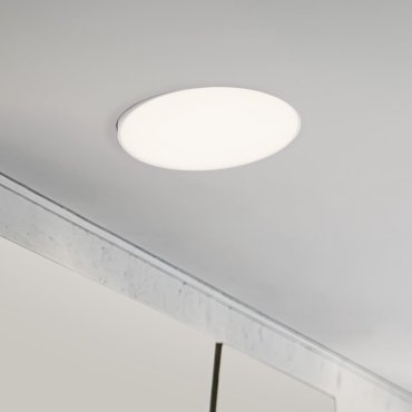 Nova Luce Perfect Profile Trimless - inbouwspot - Ø 600 mm, 670 mm inbouwmaat - 40W dimbare LED incl. - 3000K - wit
