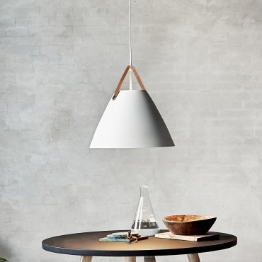 Design for the People Strap 48 - hanglamp - Ø 48 x 356,15 cm - wit