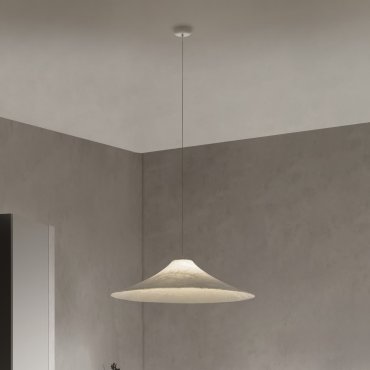 Nova Luce Oket - hanglamp - Ø 90 x 180 cm - zandwit