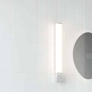 Nordlux Sjaver - wandlamp - 5,7 x 60 x 7 cm - 15W LED incl. - IP44 - wit