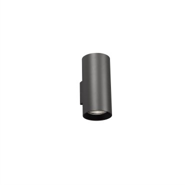 Faro Thon - wandverlichting - 14 x 17,5 x 30 cm - 30W LED incl. - IP55 - mat zwart