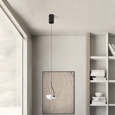 Nova Luce Kedros - hanglamp - 11 x 270 x 14 cm - 9W dimbare LED incl. - wit