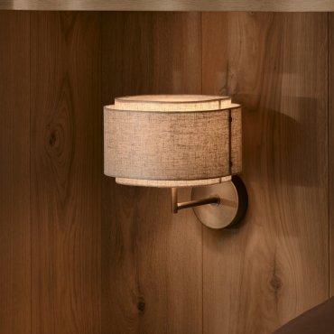 Design For The People Takai - wandlamp - Ø 23 x 25 cm - beige