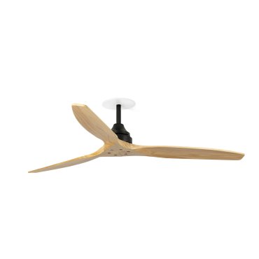 Faro Alo L - plafondventilator met inbouwrozet - Ø 152 cm - mat zwart en den