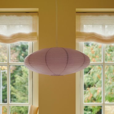 Nordlux Villo - papieren lampenkap zonder pendel - Ø 60 x 24 cm - paars