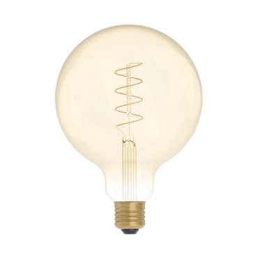 Creative Cables LED filament lamp - Ø 12,5 x 17,8 cm - E27 - 4W dimbaar - 1800K - amber