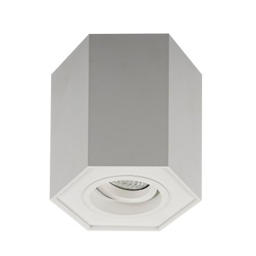 Zuma Line Polygon CL R - opbouwspot 1L - 12 x 12 cm - wit