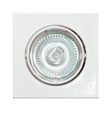 ETH Dublin III - inbouwspot - 80 x 80 mm, Ø 74 mm inbouwmaat - wit