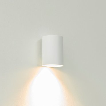 Artdelight Roulo1 - wandverlichting - Ø 6,4 x 9 cm - wit