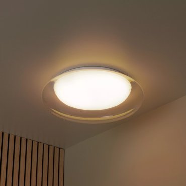 Lucide Sketes - plafondlamp - Ø 35,2 x 8,5 cm - 18W dimbare LED incl. - wit