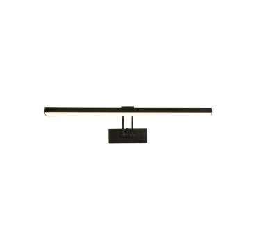 Searchlight Rhodes - wandverlichting - 61 x 18 cm - 14W LED incl. - zwart