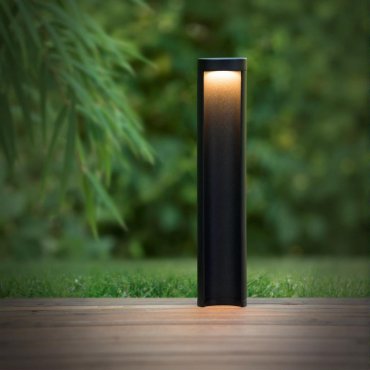 Lucide Combo - tuinpaal - Ø 9 x 45 cm - 7W LED incl. - IP54 - zwart