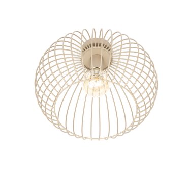 ETH Wire Sand - plafondlamp - Ø 40 x 28,5 cm - zand