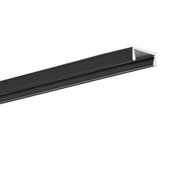 Klus MICRO-PLUS - LED-profiel - 1,6 x 0,6 cm - zwart