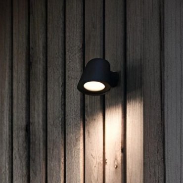 Nordlux Aleria - buiten wandverlichting - 14,7 x 11,5 x 11,3 cm - IP44 - zwart
