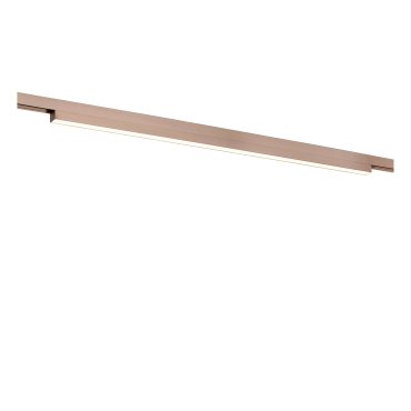 Lucide Linial Glyxx - magnetisch railsysteem - railspot - 60,2 x 1,9 x 2,7 cm - 20W LED incl. - dimfunctie en instelbare lichtkleur via app - champagne