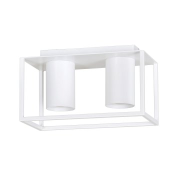Emibig Tiper 2 - plafondverlichting - 26 x 15 cm - wit