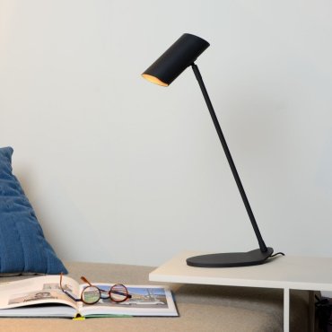Lucide Hester - bureaulamp - 12 x 28,5 x 54,5 cm - antraciet