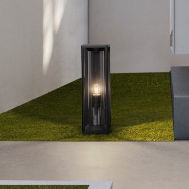 Nova Luce Pacific - tuinpaal - 14,5 x 50 x 14,5 cm - IP65 - donker antraciet