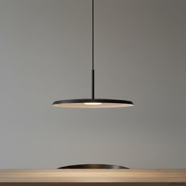 Artdelight Osorne - hanglamp - Ø 35 x 143,5 cm - 7W LED incl. - zwart