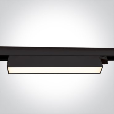 ONE Light Linear Box Lights - spoor licht - 32,4 x 3,8 x 5,5 cm - 24W LED incl. - zwart