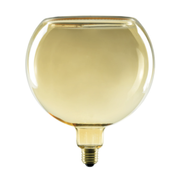 Segula LED lamp - Floating Globe - Ø 20 x 23 cm - E27 - 4,5W dimbaar - 2200K - amber