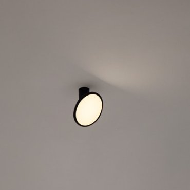 Nova Luce Ekei - plafondlamp - Ø 20 x 21,4 cm - 14W LED incl. - zandzwart