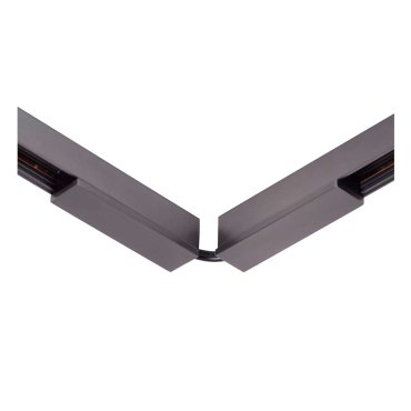 Lucide Linial - magnetisch railsysteem - flexibele elektrische connector - zwart mat chroom