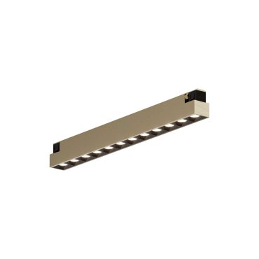 Lucide Linial Xenia - magnetisch railsysteem - railspot - 23,2 x 1,9 x 2,7 cm - 10W LED incl. - dimfunctie en instelbare lichtkleur via app - champagne