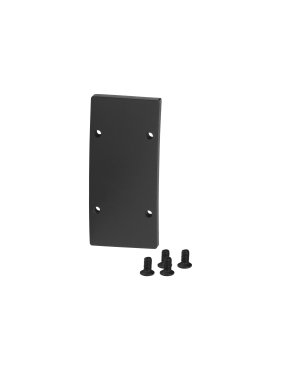 Nova Luce connector voor magnetisch profiel curve - 5 x 3,5 x 4 cm - zwart