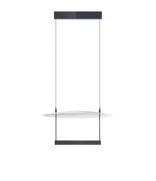 ETH Diana - hanglamp - Ø 42 x 200 cm - 23W dimbare LED incl. - wit
