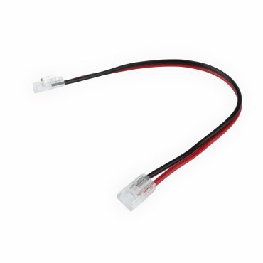 Lichtkoning - dubbele connector met 15cm kabel - 0,68 x 0,55 cm - voor enkelkleurige 5mm SMD LED strip