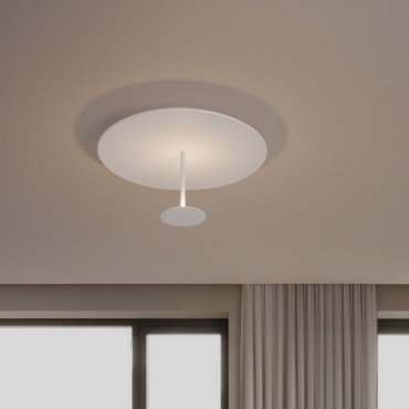 Nova Luce Nima - plafondlamp - Ø 60 x 23 cm - 30W dimbare LED incl. - zandwit