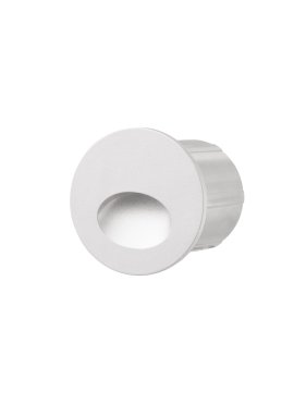 Nova Luce Circe - inbouw wandverlichting - Ø 7 x 6,5 cm - 3W LED incl. - IP54 - zandwit
