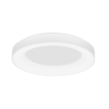 Nova Luce Rando Thin - plafondverlichting - Ø 60 x 9 cm - 50W dimbare LED incl. - zandwit - witte lichtkleur