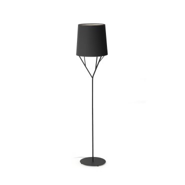 Faro Tree - staanlamp - 167,5 cm - mat zwart