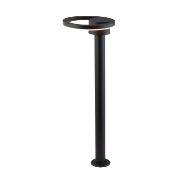 Searchlight Eakring - tuinpaal - Ø 24 x 73 cm - 12W LED incl. - IP44 - zwart