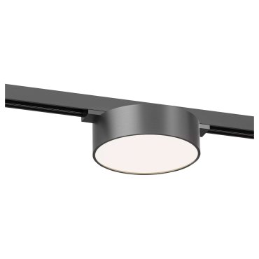 Lucide Linial Fixxt - magnetisch railsysteem - railspot - Ø 9,5 x 4,5 cm - 6W LED incl. - dimfunctie en instelbare lichtkleur via app - zwart mat chroom
